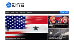 Desktop Screenshot of millennialinflux.com